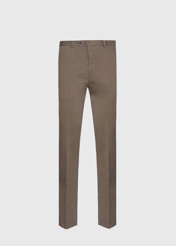 Paul Stuart para Hombre Marrón Pantalones de pana pantalones frontal plisado 40x28